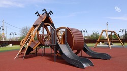 Две детские площадки построят в селе Андроповского округа 